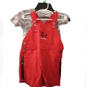 Tommy Hilfiger 2 piece set overalls